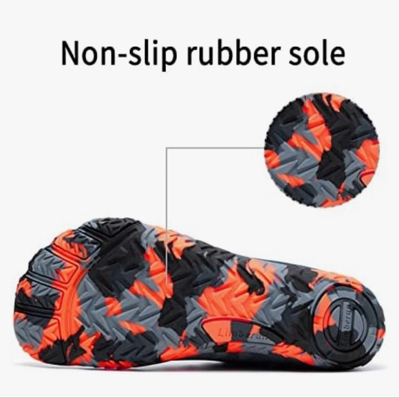 Barefoot Breathable Non-Slip Quick-Dry Water Athletic Beach Swim Hike Walk Shoes - Picture 3 of 9